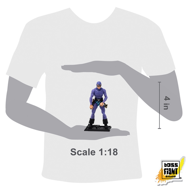Boss Fight Studio Hero H.A.C.K.S. The Phantom 11th Phantom 1:18 Scale Action Figure